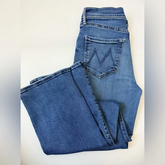 MOTHER the Kick It grasping at straws size 27 denim jean - Picture 4 of 10